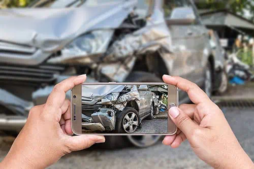 A Rogers uninsured motorist accident lawyer may use your photos as evidence.