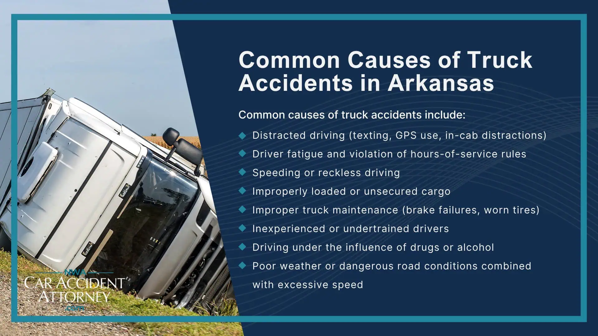 Meet the Attorneys at Our Truck Accident Law Firm; Sean Keith_ Founder and Lead Truck Accident Lawyer; Brynna Barnica_ Experienced Truck Accident Lawyer; The Legal Process for Truck Accident Cases in Arkansas; Common Causes of Truck Accidents in Arkansas