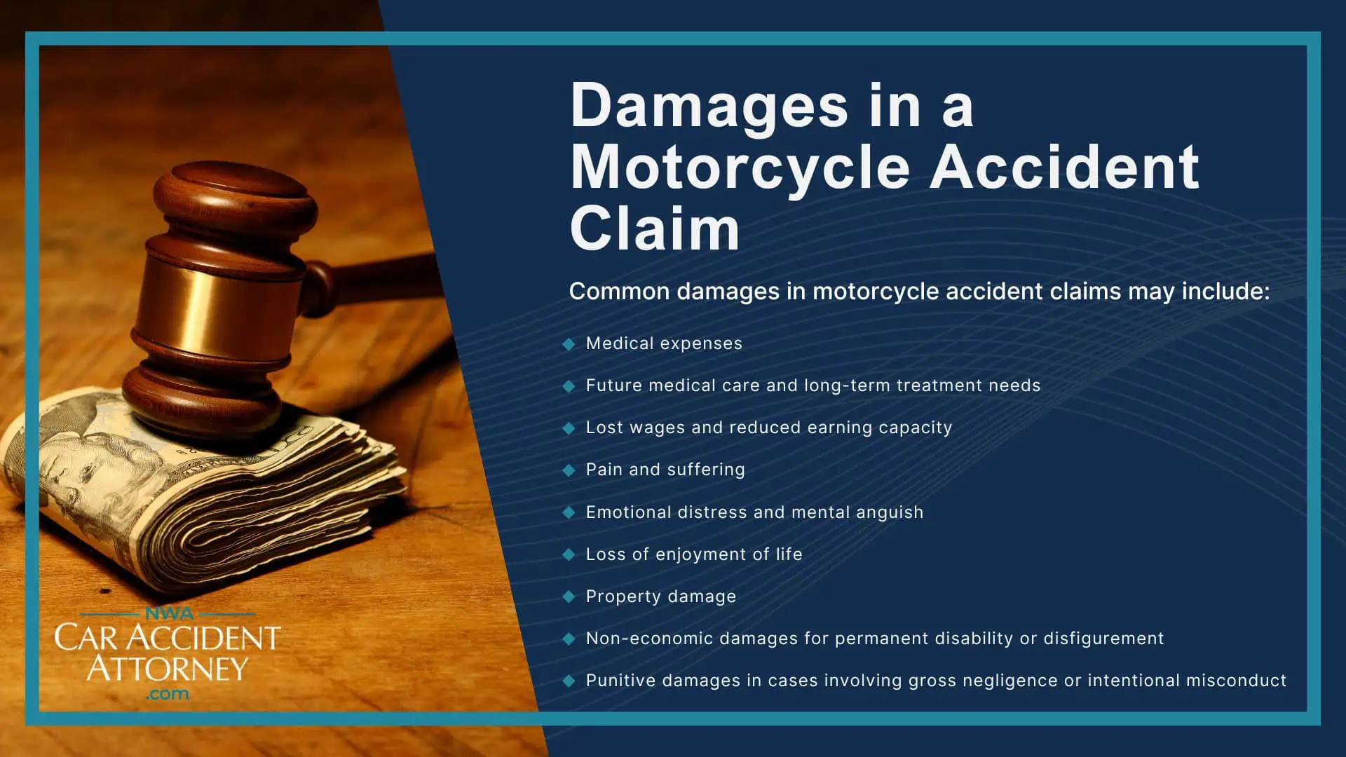 Meet the Attorneys at Our Motorcycle Accident Law Firm; Sean Keith_ Founder and Lead Motorcycle Accident Lawyer; Brynna Barnica_ Experienced Motorcycle Accident Lawyer; What To Do After a Motorcycle Accident in Northwest Arkansas; Gathering Evidence for a Motorcycle Accident Claim; Damages in a Motorcycle Accident Claim