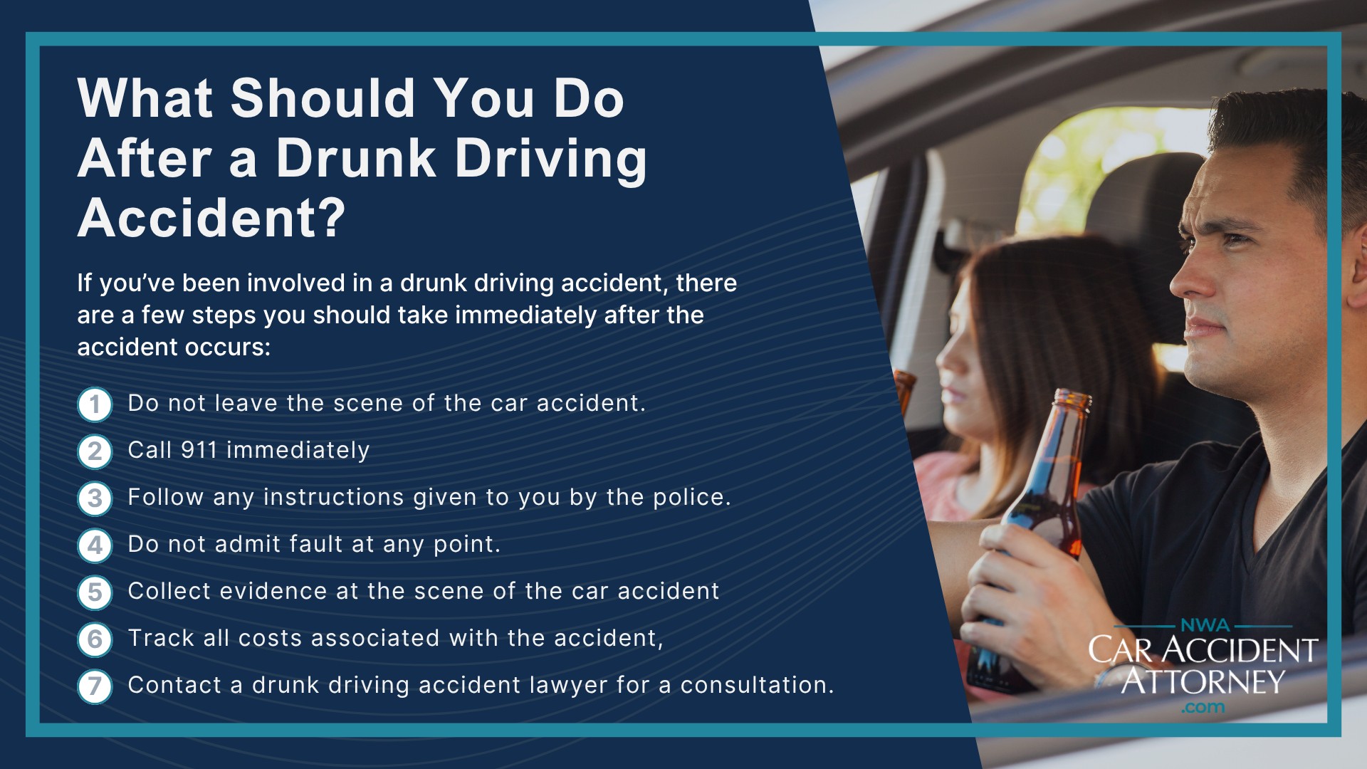 What Should You Do After a Drunk Driving Accident
